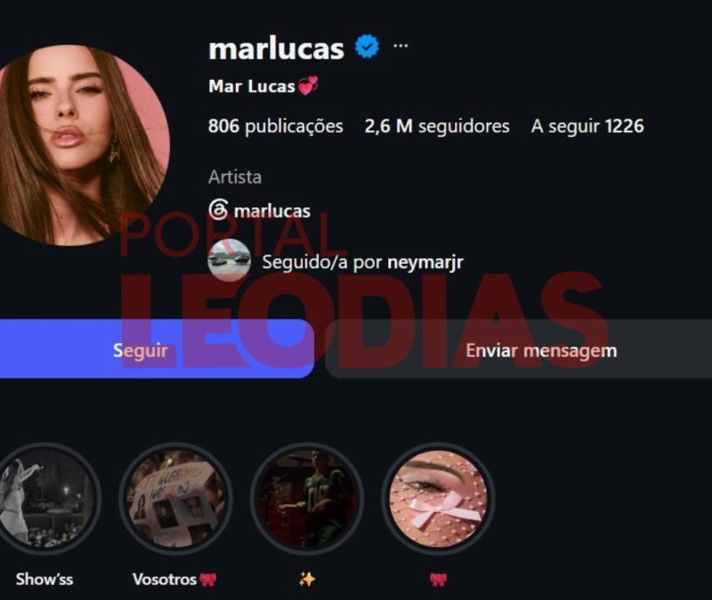 Neymar segue influenciadora apontada como affair de Vini Jr.