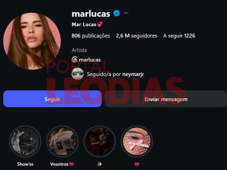 Neymar segue influenciadora apontada como affair de Vini Jr.