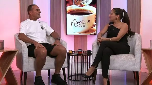 Nívea Stelmann flerta com Paulo Zulu em entrevista: “Meu quarto é logo ali”; ex do surfista reage Paulo Zulu Nívea Stelmann. (Foto: Reprodução/YouTube)