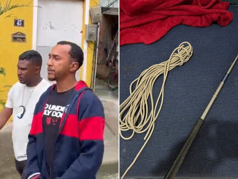 Homem é preso após agredir e amarrar esposa no RJ