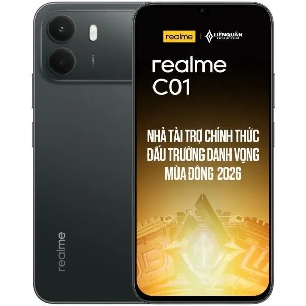 Novo Realme C01 vaza com bateria gigante de 6.500 mAh e 120 Hz