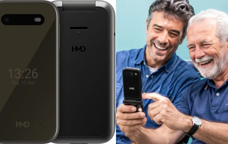 Celular flip para idosos une teclas e inteligência artificial