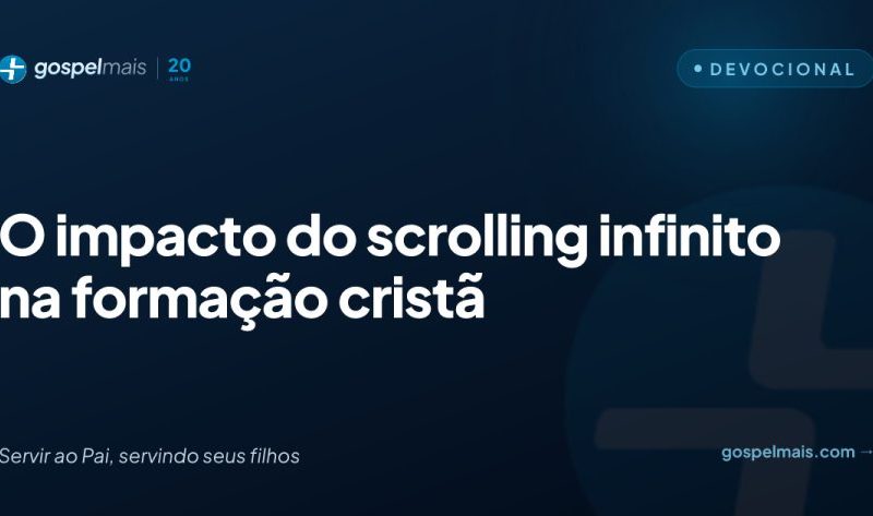 Scrolling infinito molda a fé e a atenção cristã