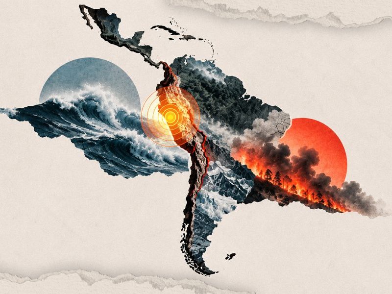 Onda de terremotos e tragédias climáticas na América Latina