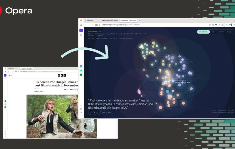 Opera libera IA que roda no próprio PC para usar em sites e extensões