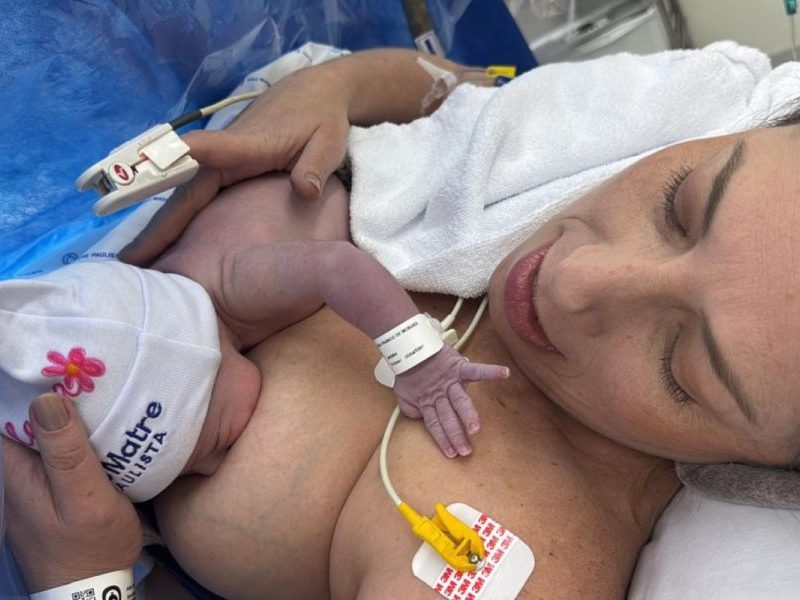 Câncer de mama: mulher engravida após 5 anos de tratamento