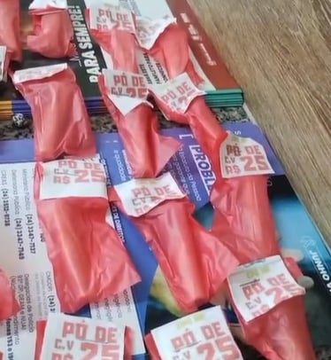 Apreensão de drogas em Volta Redonda: PM recolhe 393 porções