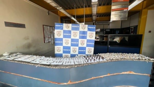 Polícia apreende grande quantidade de drogas em Barra Mansa