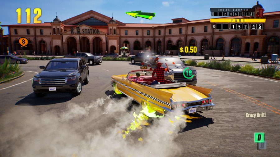 Crazy Taxi World Tour na BGS 2026: teste do jogo da SEGA
