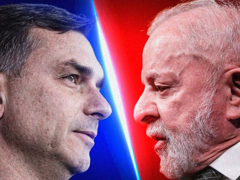 Pesquisa Quaest: Flávio Bolsonaro tem 45% e Lula 44%