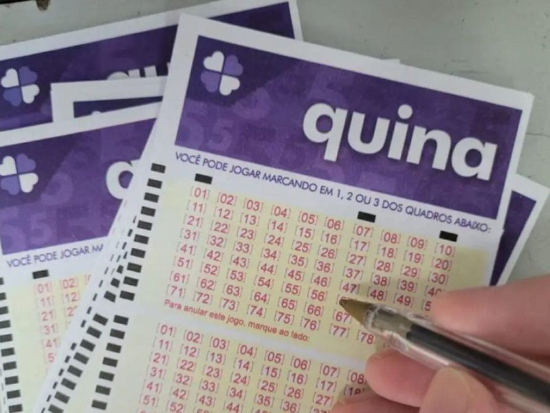 Quina 7148 sorteia R$ 55 milhões hoje (21/10). Veja resultado