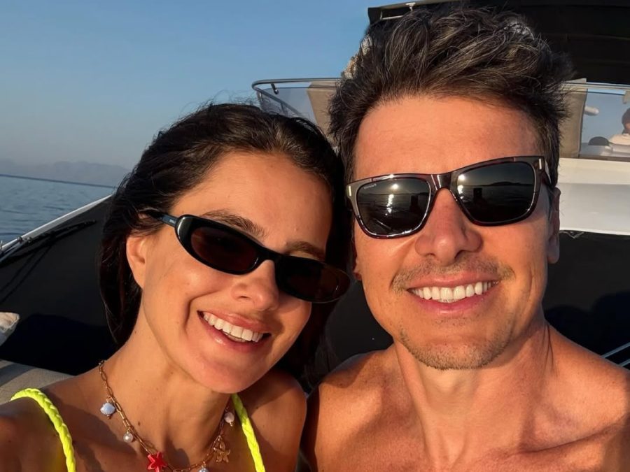 Rodrigo Faro parabeniza Vera Viel em clima de romance: “Te amo até a eternidade”