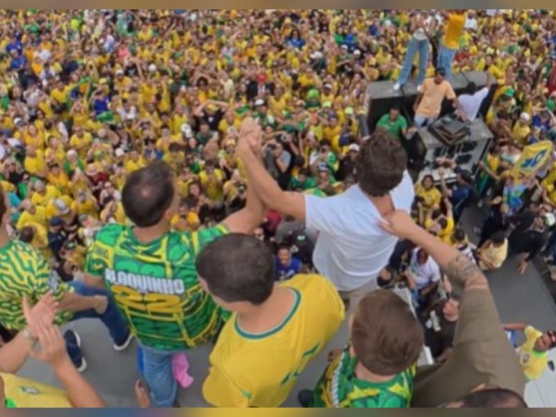 Nikolas aposta em vitória de Flávio Bolsonaro em 2026