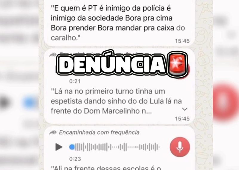 Secretário pede que polícia prenda petistas no Maranhão no dia do 2° turno