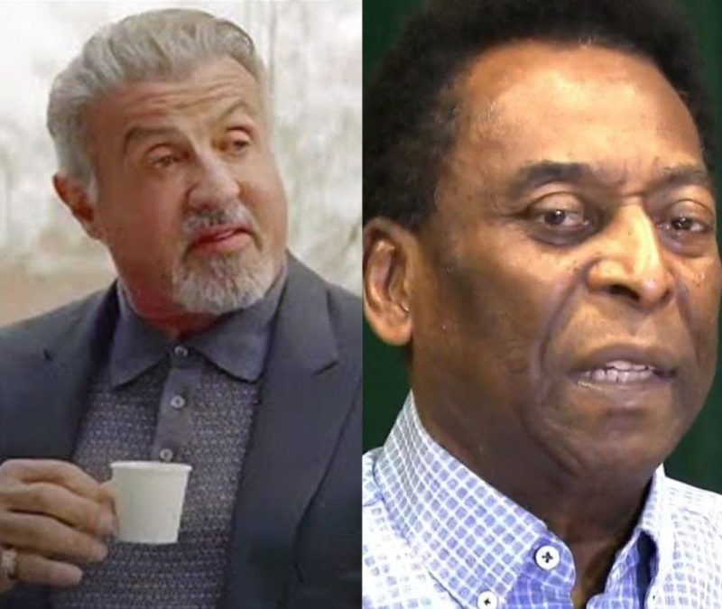 Stallone revela como Pelé quebrou seu dedo em set de filmagem