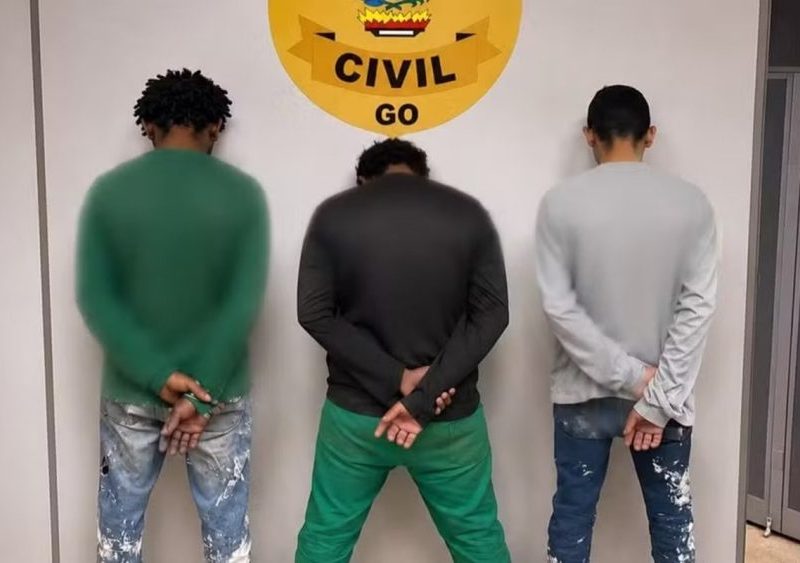 Trio é denunciado e preso por suspeita de estupro coletivo em GO