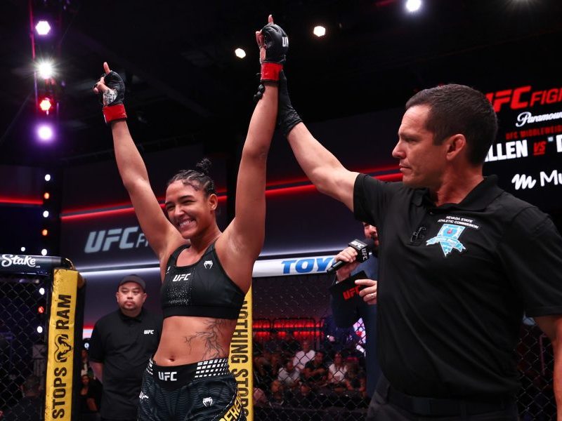 Alice Pereira brilha com nocaute impressionante no UFC Vegas