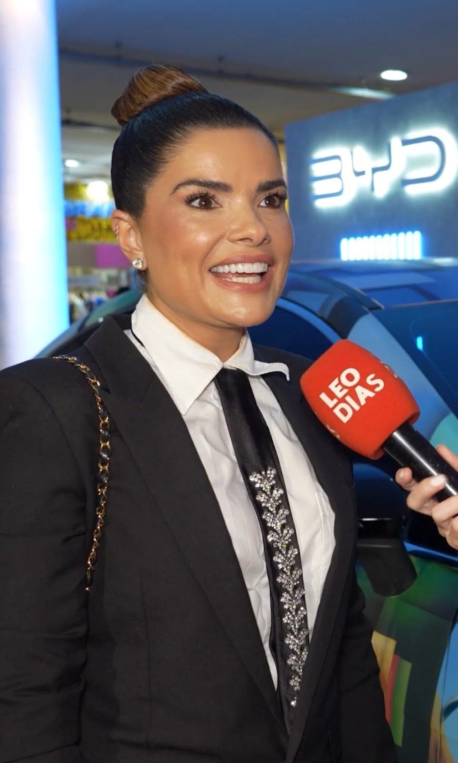 Vanessa Giácomo explica o que busca em um carro e aponta diferenciais da BYD