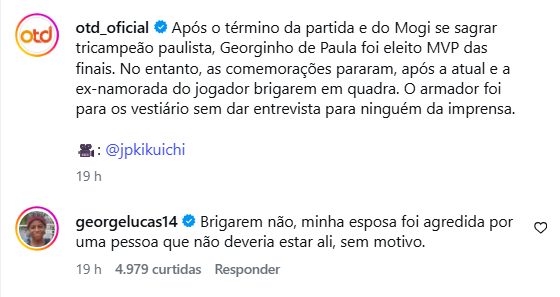 Confusão marca final do Paulista de Basquete entre ex e atual