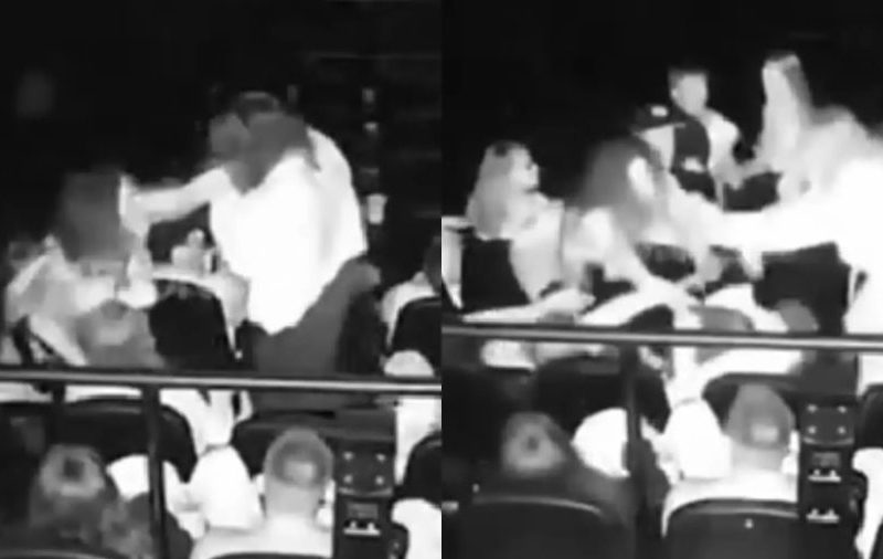 Briga generalizada em cinema por poltronas termina com gás de pimenta