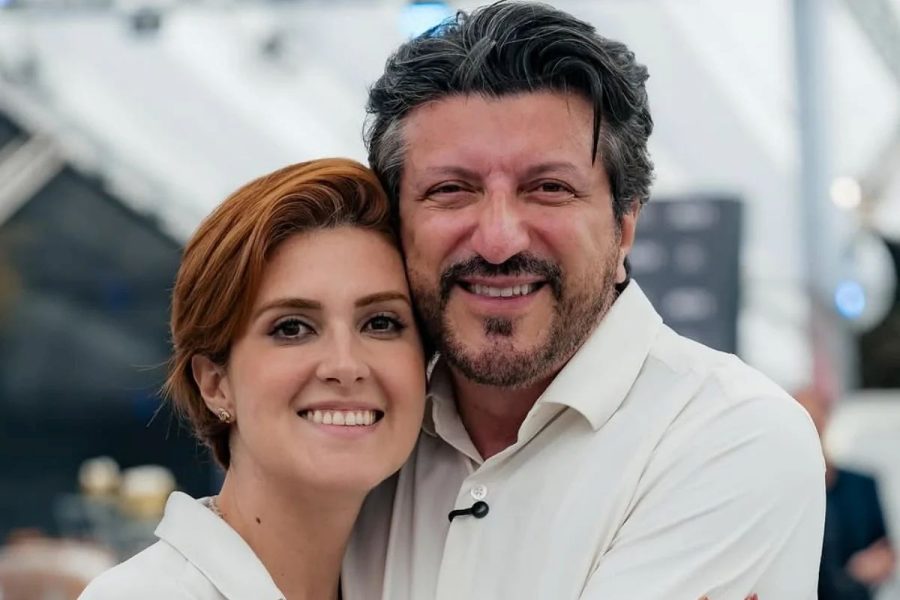 Viúva de Lito Sousa desabafa sobre 1ª viagem de avião após morte do marido