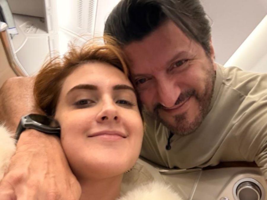 Viúva de Lito Sousa se emociona em desabafo sobre 1º voo sem o marido: “Que saudade”