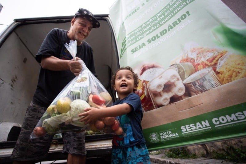 Volta Redonda amplia combate à fome e apoio à agricultura