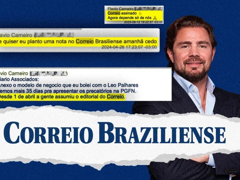 Vorcaro e sócio assinaram compra do Correio Braziliense: “A gente assumiu o editorial”