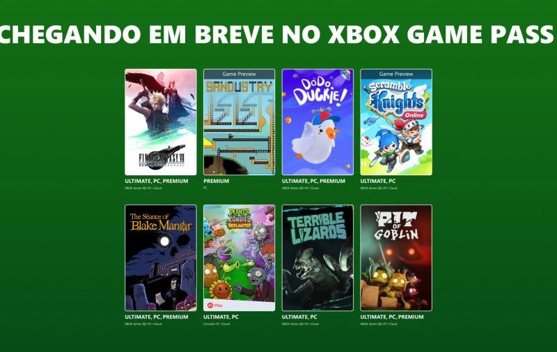 XBOX Game Pass recbe Final Fantasy, Plants vs. Zombies e jogos indie em outubro